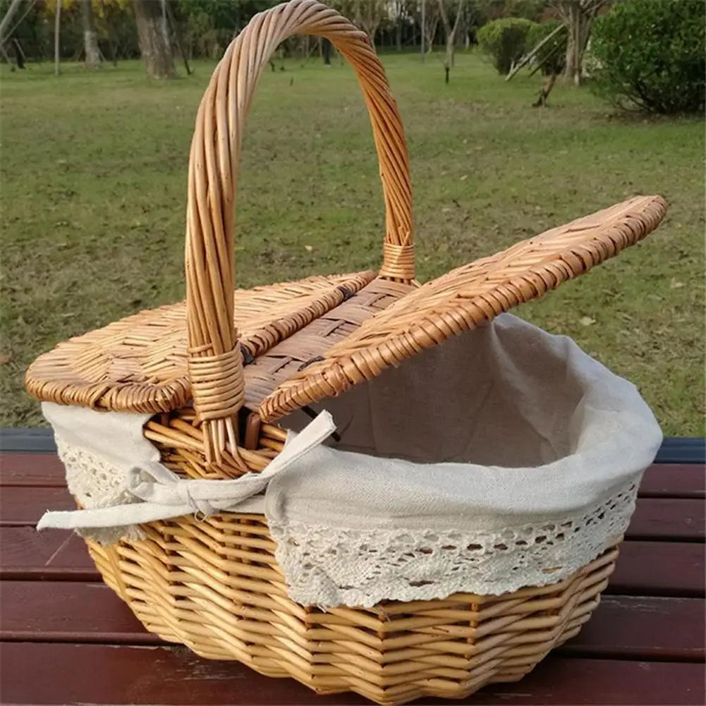 MATHILDE rattan basket