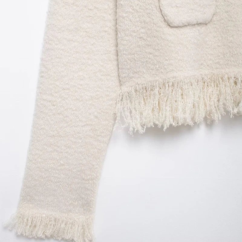 EDDA Rock und Cardigan Strickset mit Schleife