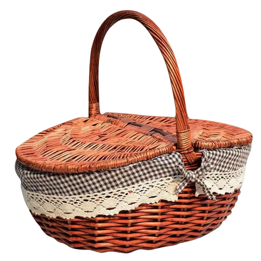 MATHILDE rattan basket