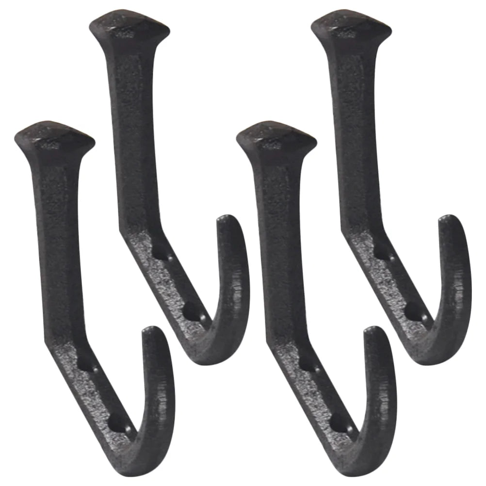 JOHANN 4x cast iron hooks