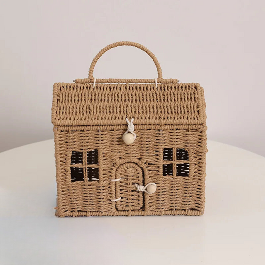 FRANZ Rattan Basket Handbag House
