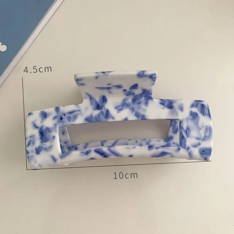 CAROLIN hair clip Toile de Jouy 
