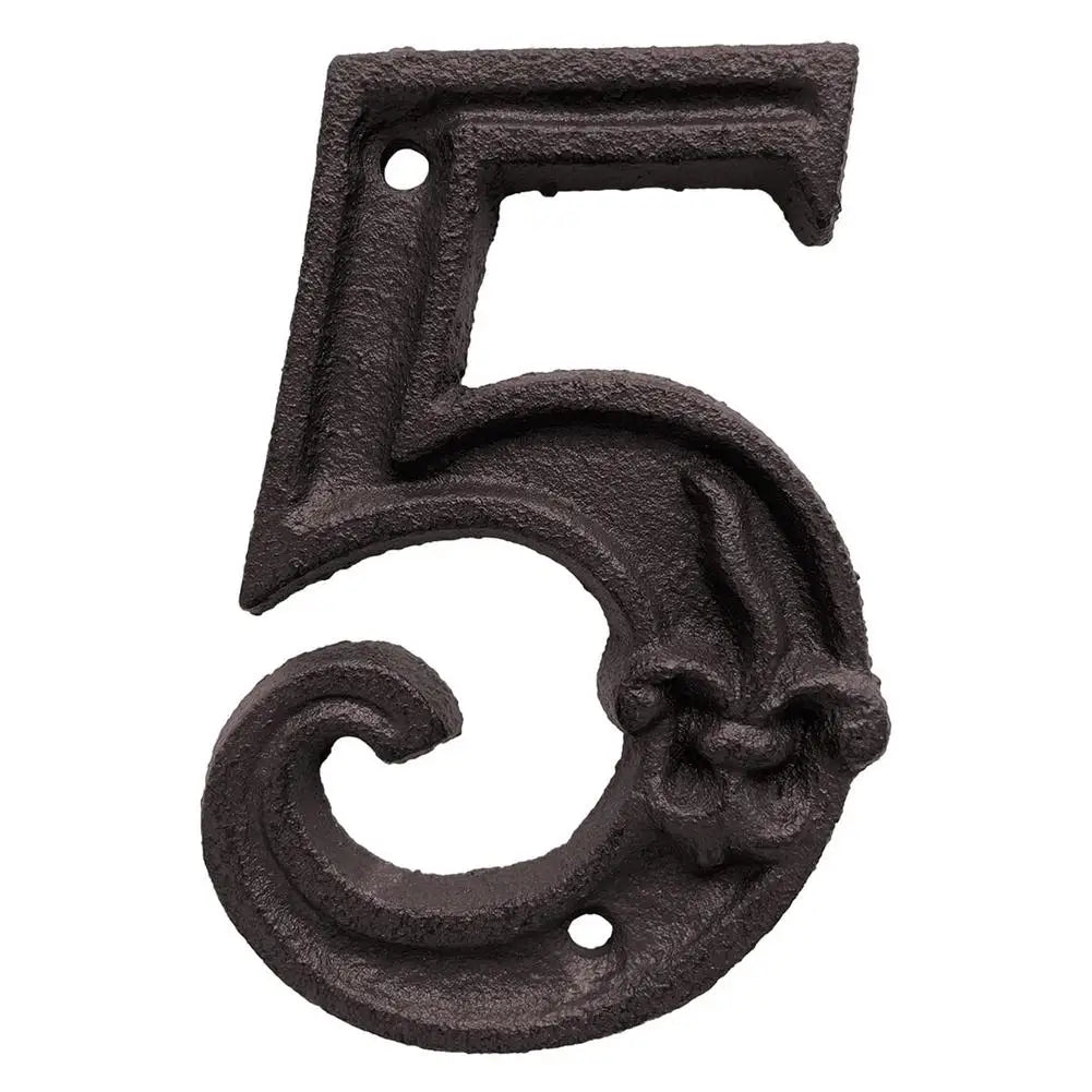 THEODOR cast iron house number fittings