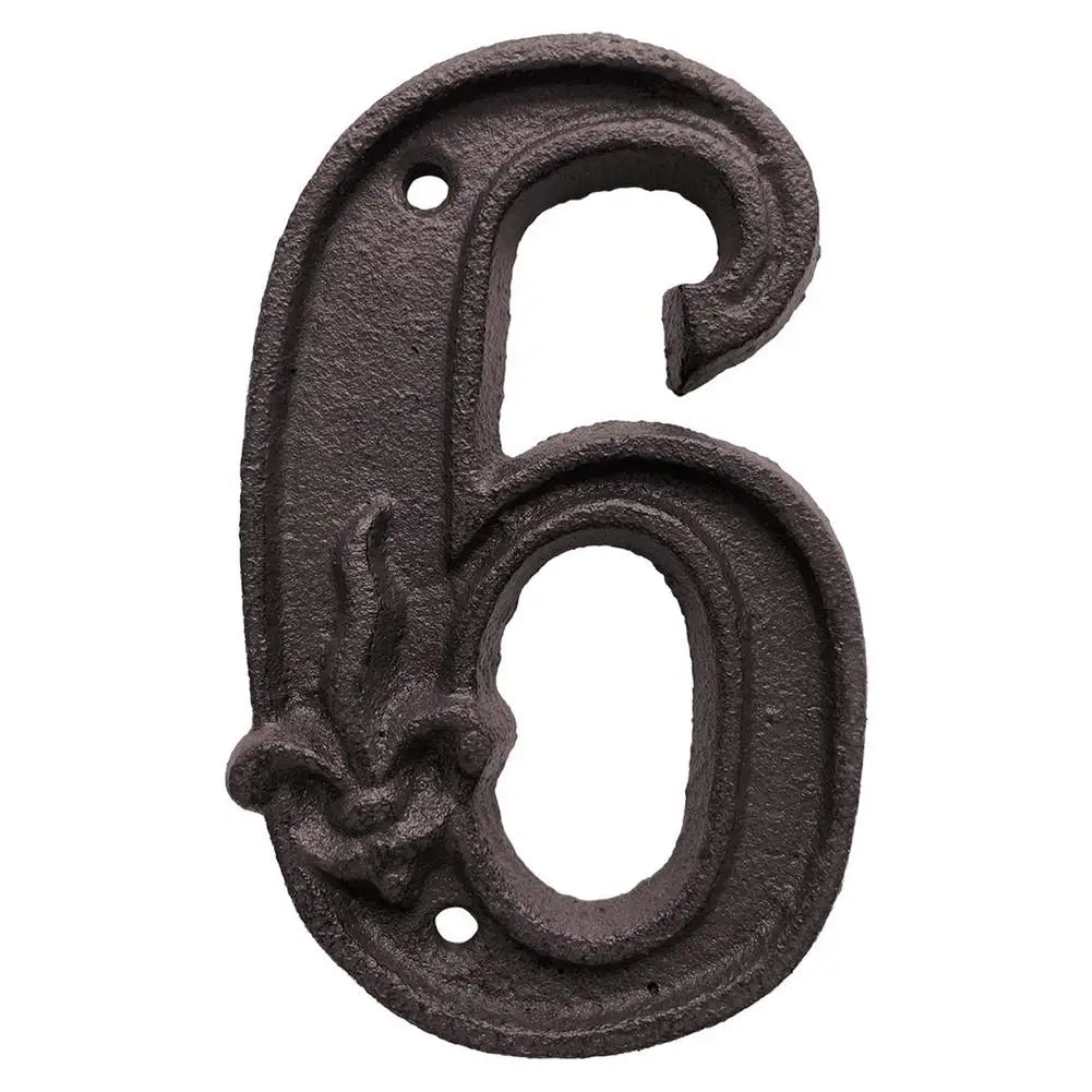THEODOR cast iron house number fittings