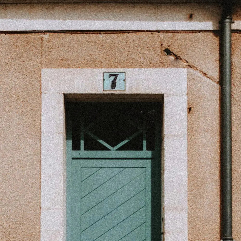 THEODOR cast iron house number fittings