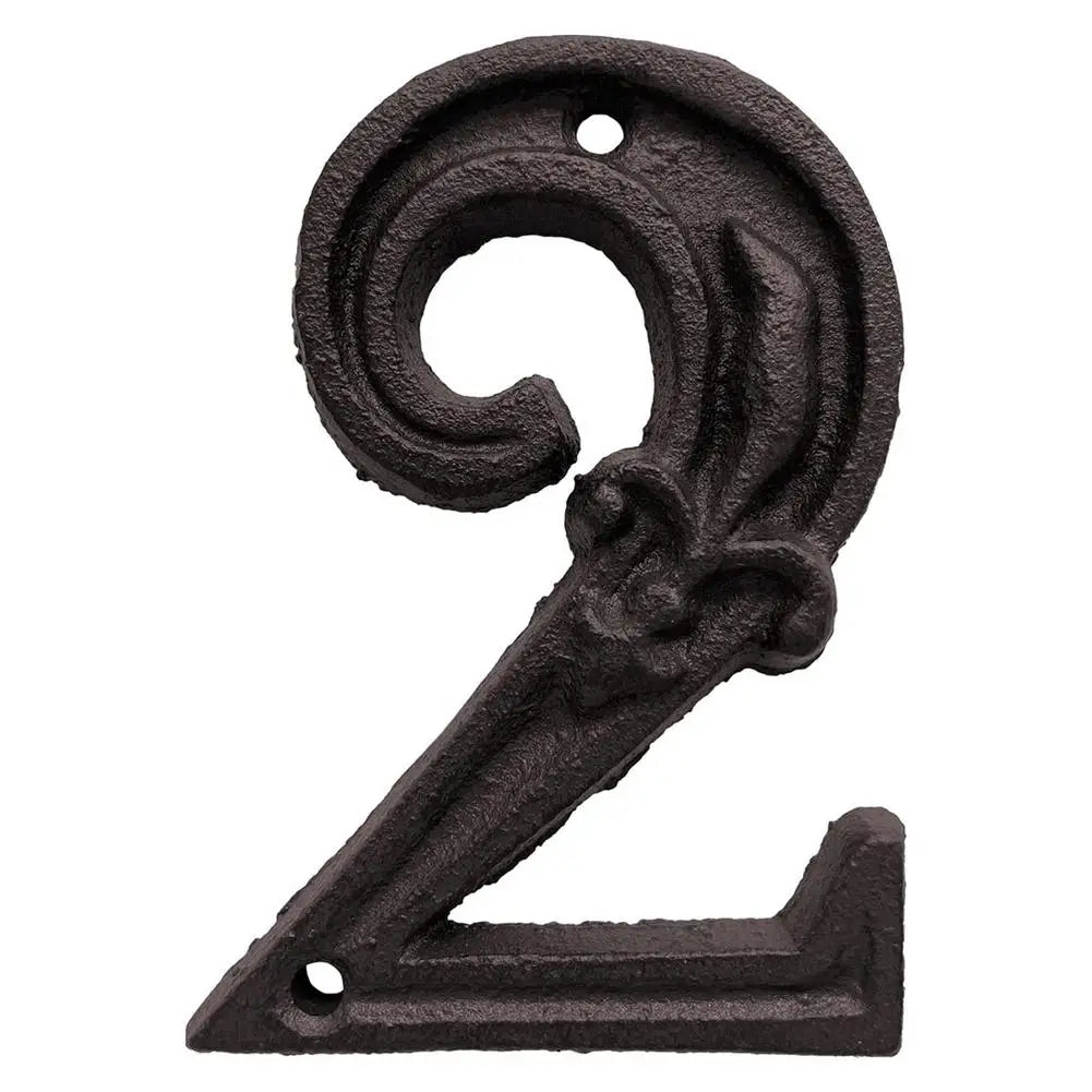 THEODOR cast iron house number fittings