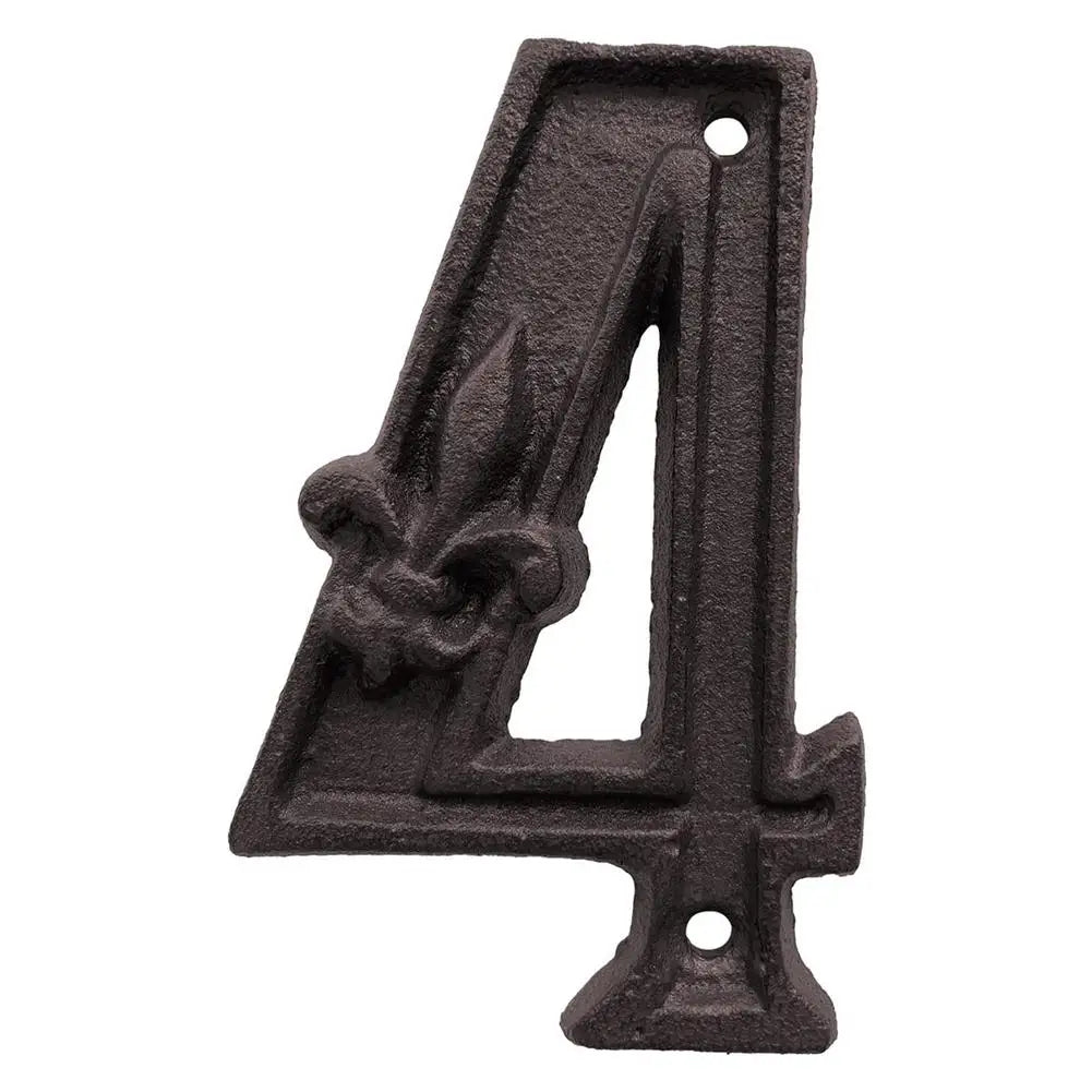 THEODOR cast iron house number fittings