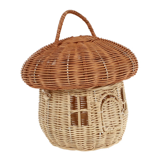 WALBURGA Rattan Basket Handbag