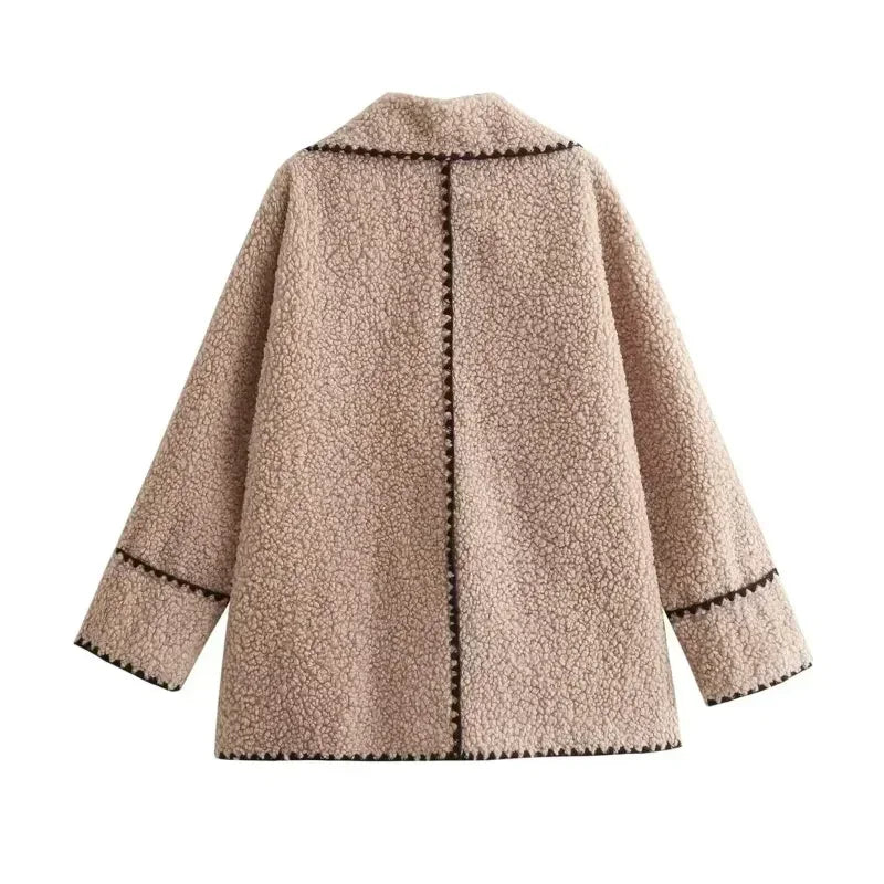 THERESA Lammfell Jacke
