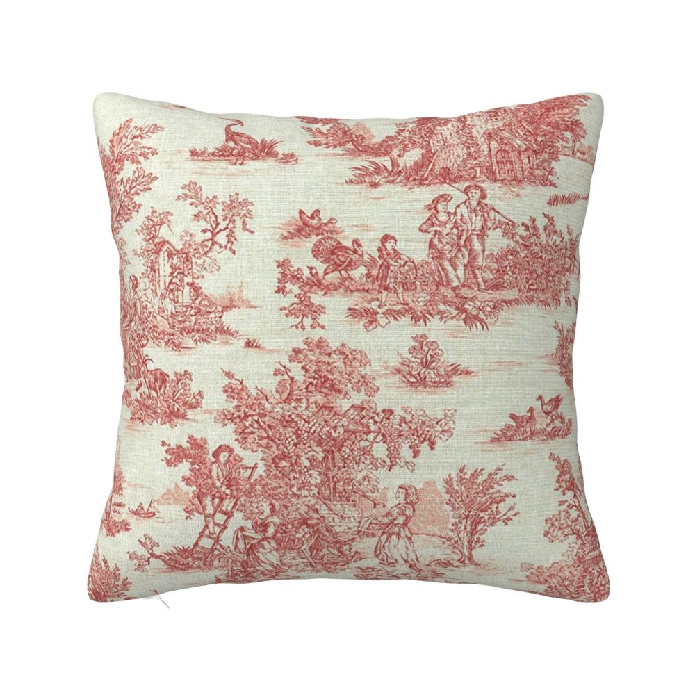 WALTRAUD Toile De Jouy Kissenbezug