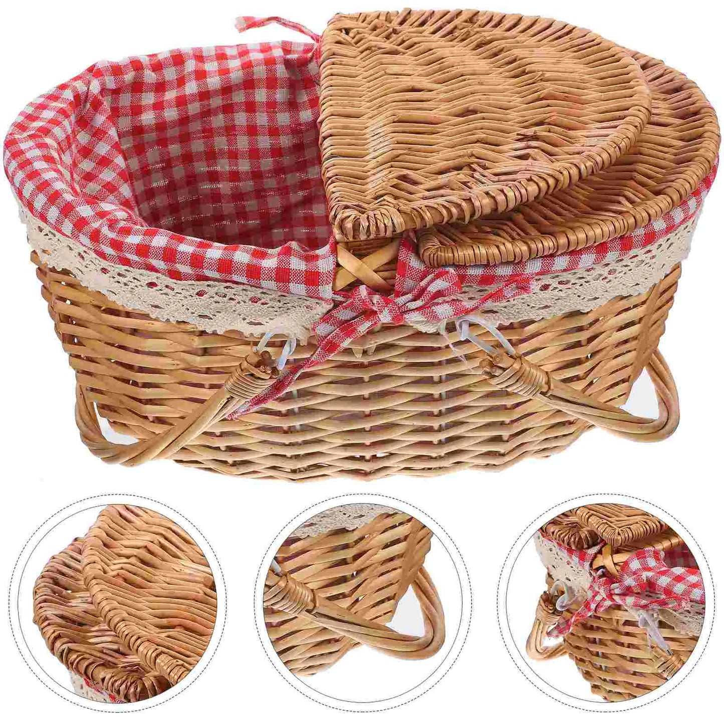JOSEF Rattan basket