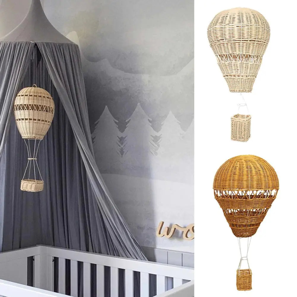 VALENTINE Rattan Basket Hot Air Balloon 