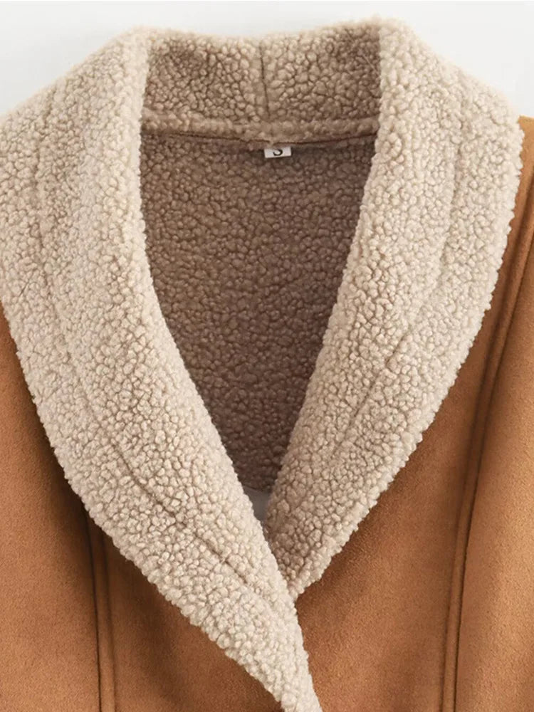 MERLINDE Lammfell Jacke